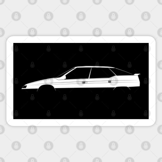 Citroen XM Silhouette Sticker by Car-Silhouettes